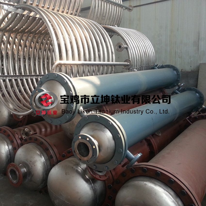 鈦管冷卻器 鈦盤管冷卻器 鈦列管冷卻器 鈦設備