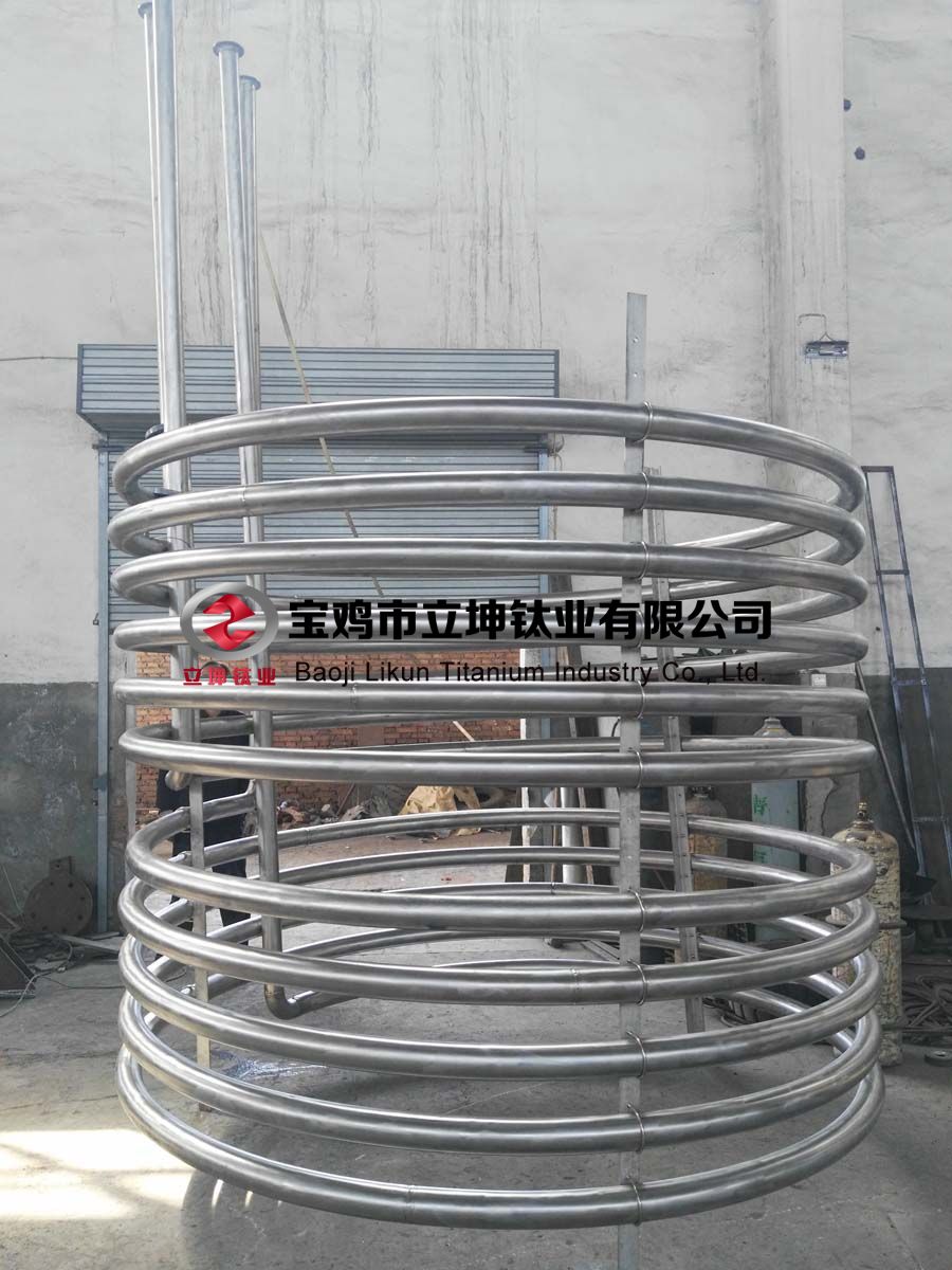 化工用鈦盤管 化工用鈦盤管